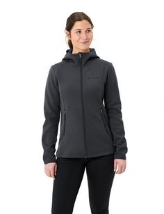 Rückansicht von VAUDE Idris Fleecejacke Damen phantom black