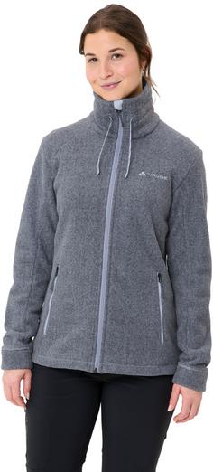 Rückansicht von VAUDE Skomer Winter Fleecejacke Damen dark iris