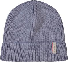 Rückansicht von VAUDE Merino Manukau Beanie dark iris