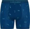 Icebreaker 150 Anatomica Unterhose Herren - atlantis-topaz-aop