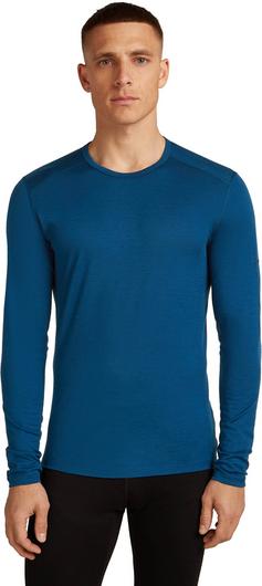 Rückansicht von Icebreaker Merino 200 Oasis Funktionsshirt Herren atlantis