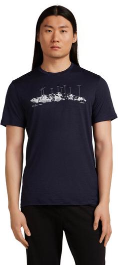Rückansicht von Icebreaker 150 Tech Lite Funktionsshirt Herren midnight navy