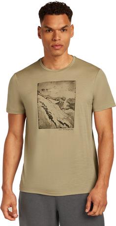 Rückansicht von Icebreaker 150 Tech Lite Funktionsshirt Herren flagstone