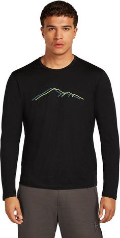 Rückansicht von Icebreaker 150 Tech Lite Funktionsshirt Herren black