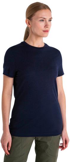 Rückansicht von Icebreaker 150 Tech Lite III Funktionsshirt Damen midnight navy