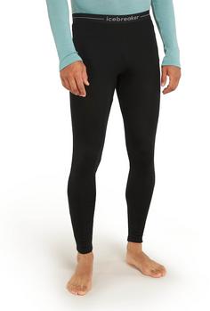 Rückansicht von Icebreaker 175 Everyday Thermounterhose Herren black