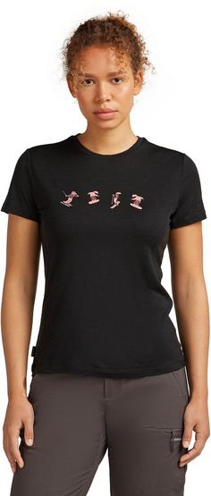 Rückansicht von Icebreaker 150 Tech Lite Funktionsshirt Damen black