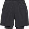 On 5" Performance 2-1 Shorts Funktionsshorts Herren - black