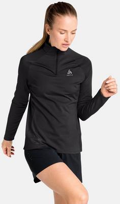 Rückansicht von Odlo ESSENTIAL CERAMIWARM Funktionsshirt Damen black
