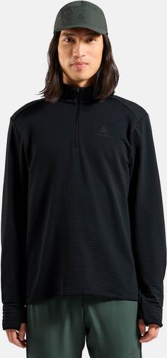 Rückansicht von Odlo ESSENTIAL THERMAL Funktionsshirt Herren black