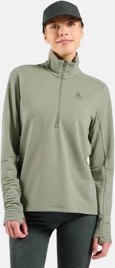 Rückansicht von Odlo ESSENTIAL THERMAL Funktionsshirt Damen shadow