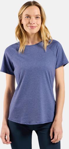 Rückansicht von Odlo ESSENTIAL 365 Funktionsshirt Damen skipper blue melange