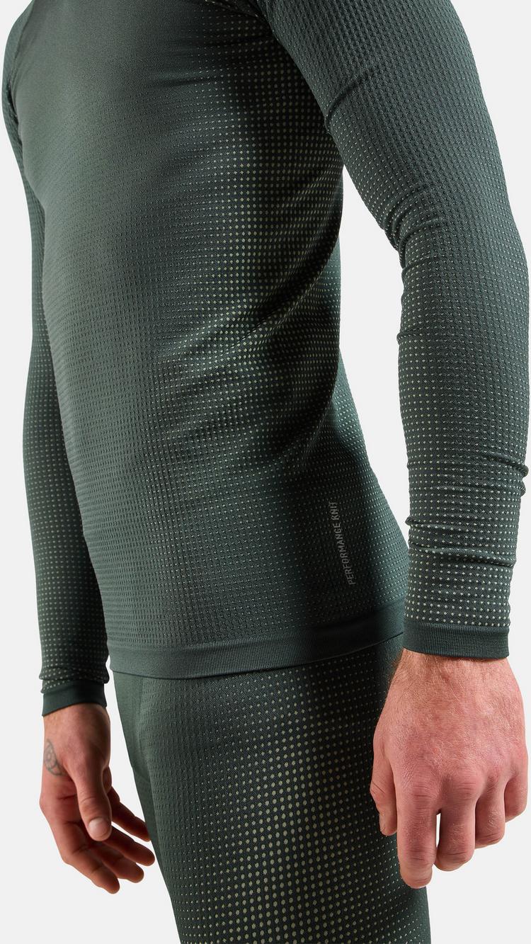 Odlo Odlo PERFORMANCE WARM ECO Funktionsshirt Herren - urban chic - 4 | SportScheck