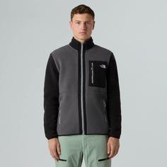 Rückansicht von The North Face YUMIORI Fleecejacke Herren anthracite grey-tnf bla