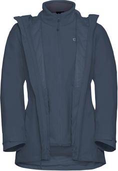 Jack Wolfskin MOONRISE 3IN1 Doppeljacke Damen midnight sky