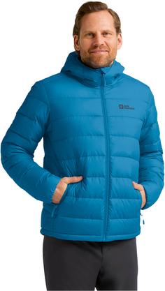 Rückansicht von Jack Wolfskin ATHER Daunenjacke Herren aurora blue