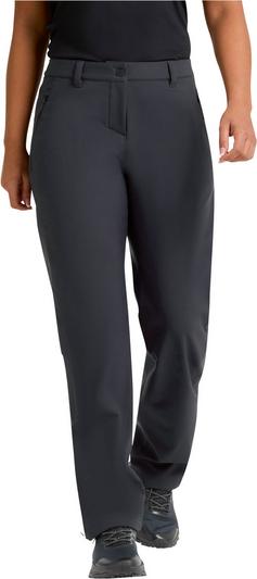 Rückansicht von Jack Wolfskin TREK TERRAIN Softshellhose Damen black