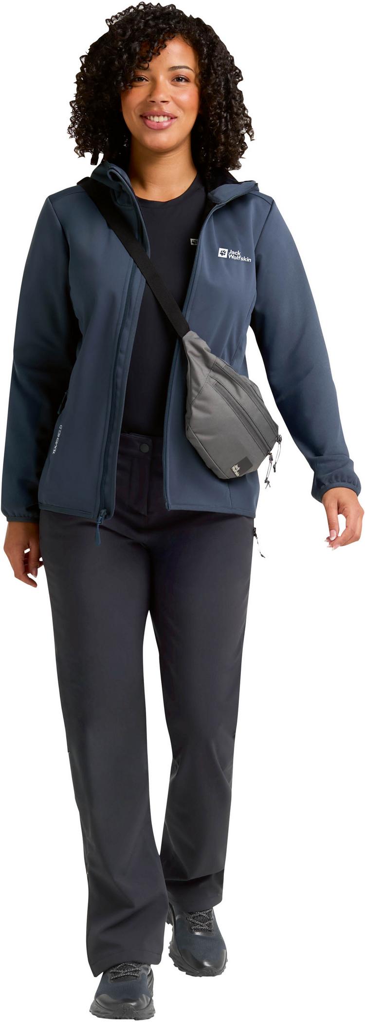 Jack Wolfskin Jack Wolfskin TREK TERRAIN Softshellhose Damen - black - 2 | SportScheck