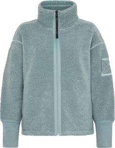 Didriksons MELLA 3 Fleecejacke Damen factory blue