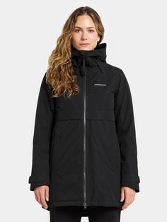 Rückansicht von Didriksons HELLE 6 Parka Damen black