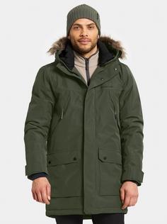 Rückansicht von Didriksons RICK 2 Parka Herren deep green