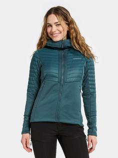 Rückansicht von Didriksons ANNEMA WNS FULLZI 6 Steppjacke Damen star blue