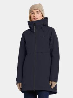 Rückansicht von Didriksons HELLE 6 Parka Damen dark night blue