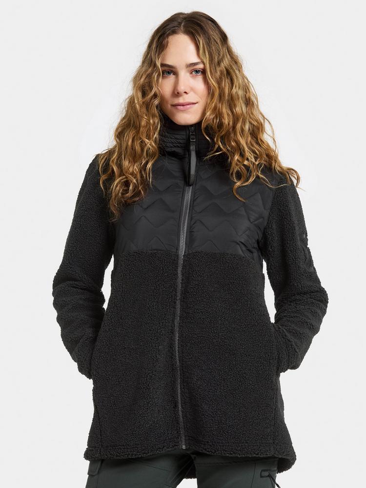 Didriksons Didriksons BIBI 2 Fleecejacke Damen - black - 0 | SportScheck