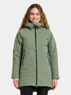 Rückansicht von Didriksons MARGET Parka Damen light moss