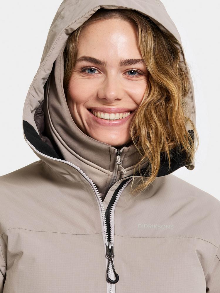 Didriksons Didriksons MARGET Parka Damen - ash brown - 5 | SportScheck