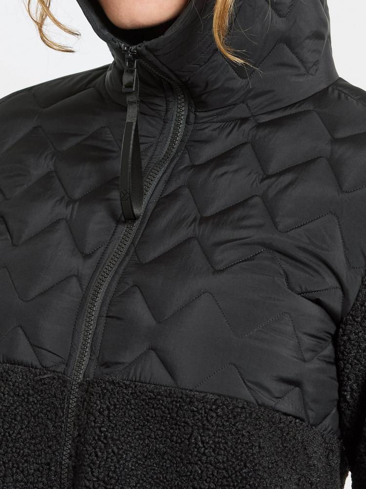 Didriksons Didriksons BIBI 2 Fleecejacke Damen - black - 6 | SportScheck