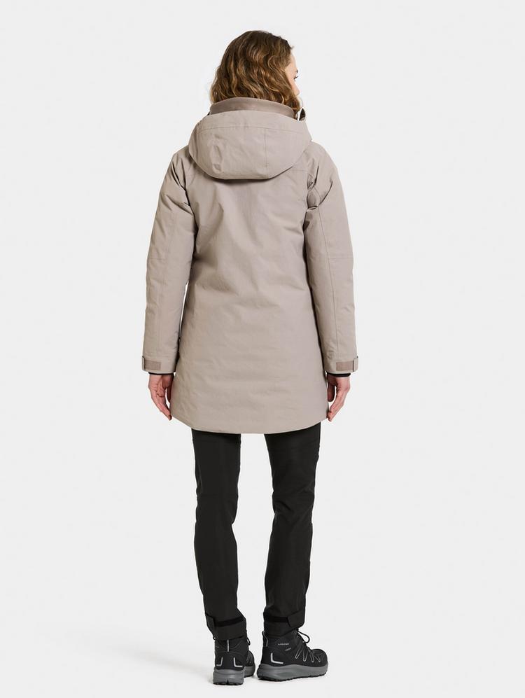 Didriksons Didriksons MARGET Parka Damen - ash brown - 1 | SportScheck