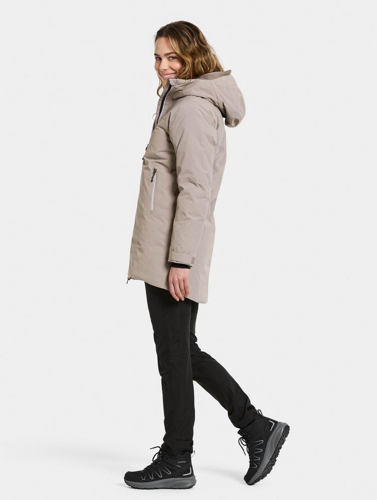 Didriksons Didriksons MARGET Parka Damen - ash brown - 3 | SportScheck