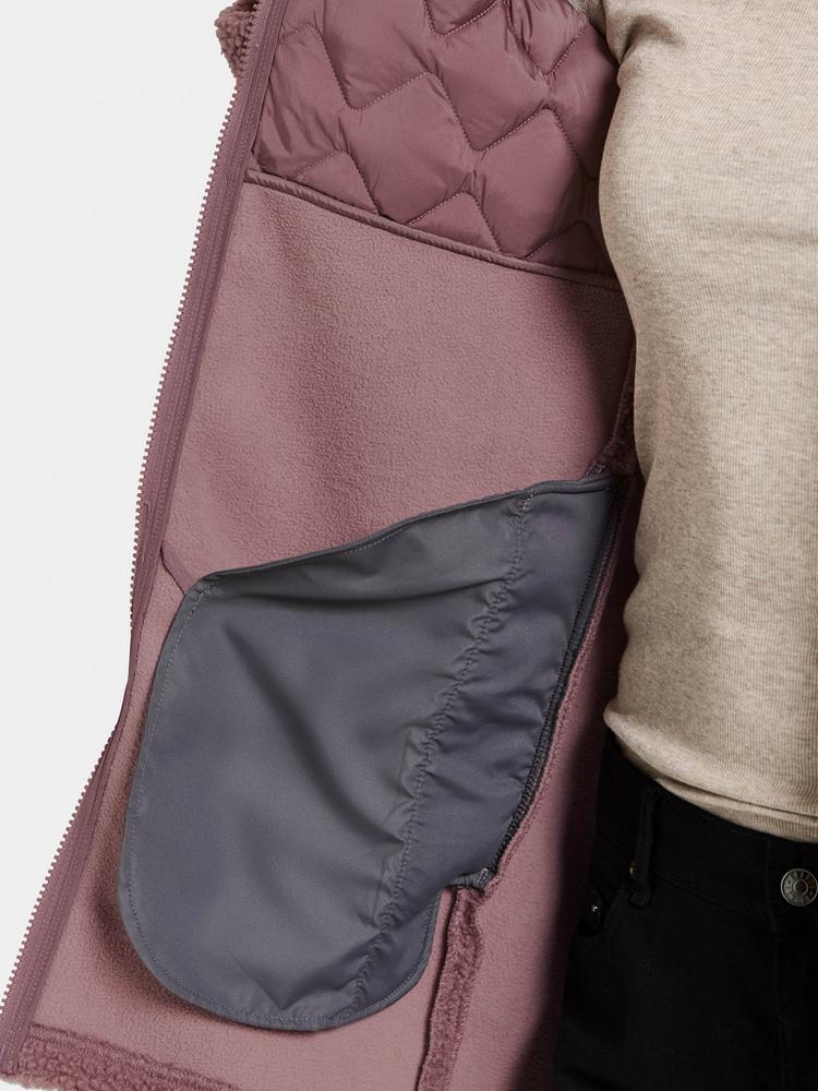 Didriksons Didriksons BIBI 2 Fleecejacke Damen - faded wine - 6 | SportScheck