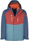 Trollkids Bryggen Doppeljacke Kinder - carmin red-mystic blue-stormy blue