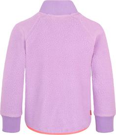 Rückansicht von Trollkids Vega Fleecejacke Kinder light violet-deep violet-coral pink