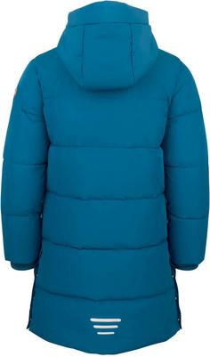 Rückansicht von Trollkids Aurland XT Funktionsmantel Kinder madeira blue-bright berry