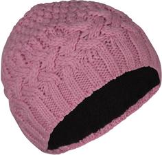 Rückansicht von Trollkids RAULAND Beanie Kinder pink dawn