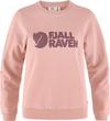 FJ&Auml;LLR&Auml;VEN Logo Sweatshirt Damen - dusty rose-port