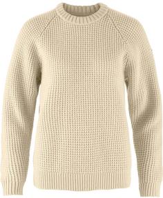 FJÄLLRÄVEN Övik Strickpullover Damen light beige