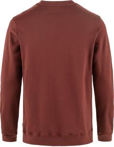 Rückansicht von FJÄLLRÄVEN Vardag Sweatshirt Herren maroon