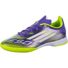adidas F50 LEAGUE IN J Fußballschuhe Kinder purrus-ftwwht-luclem
