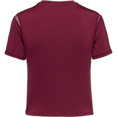 Rückansicht von PUMA Pwrshape Baby Croptop Damen ruby shimmer