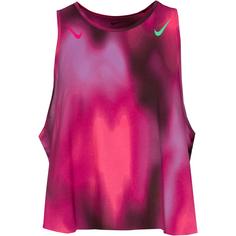 Nike Aeroswift Funktionstank Damen rush fuchsia-burgundy crush-green shock