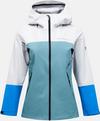 Peak Performance Trail Hipe Hardshelljacke Damen - antarctica-deluded vision