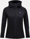Peak Performance Rider Fleecejacke Damen - black-black