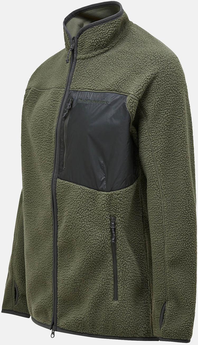 Peak Performance Peak Performance Pile Fleecejacke Herren - pine needle - 0 | SportScheck