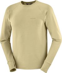 Salomon ESSENTIAL LIGHTWARM Funktionsshirt Herren - gray green