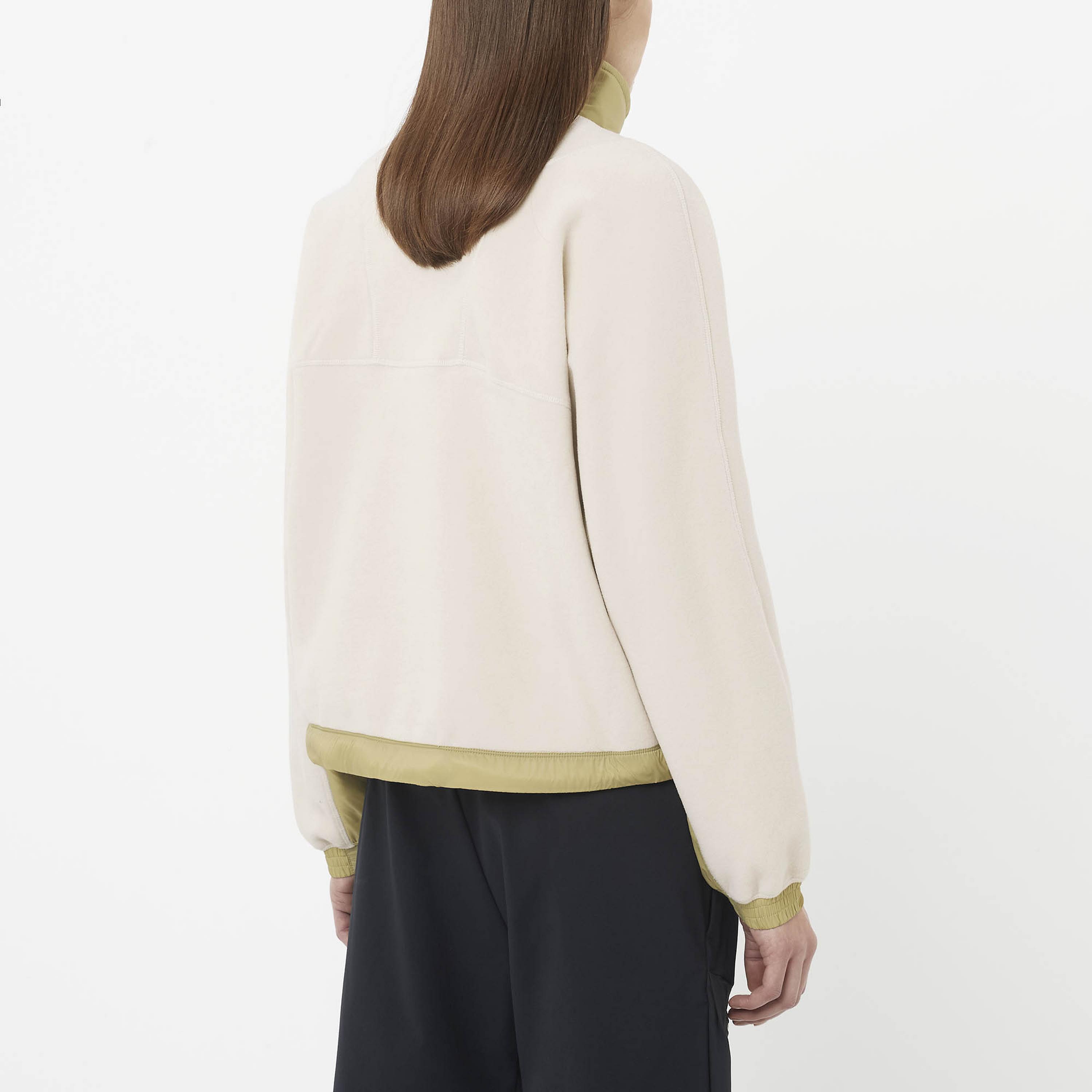 Thumbnail - Salomon CHROMA CROPPED Fleeceshirt Damen