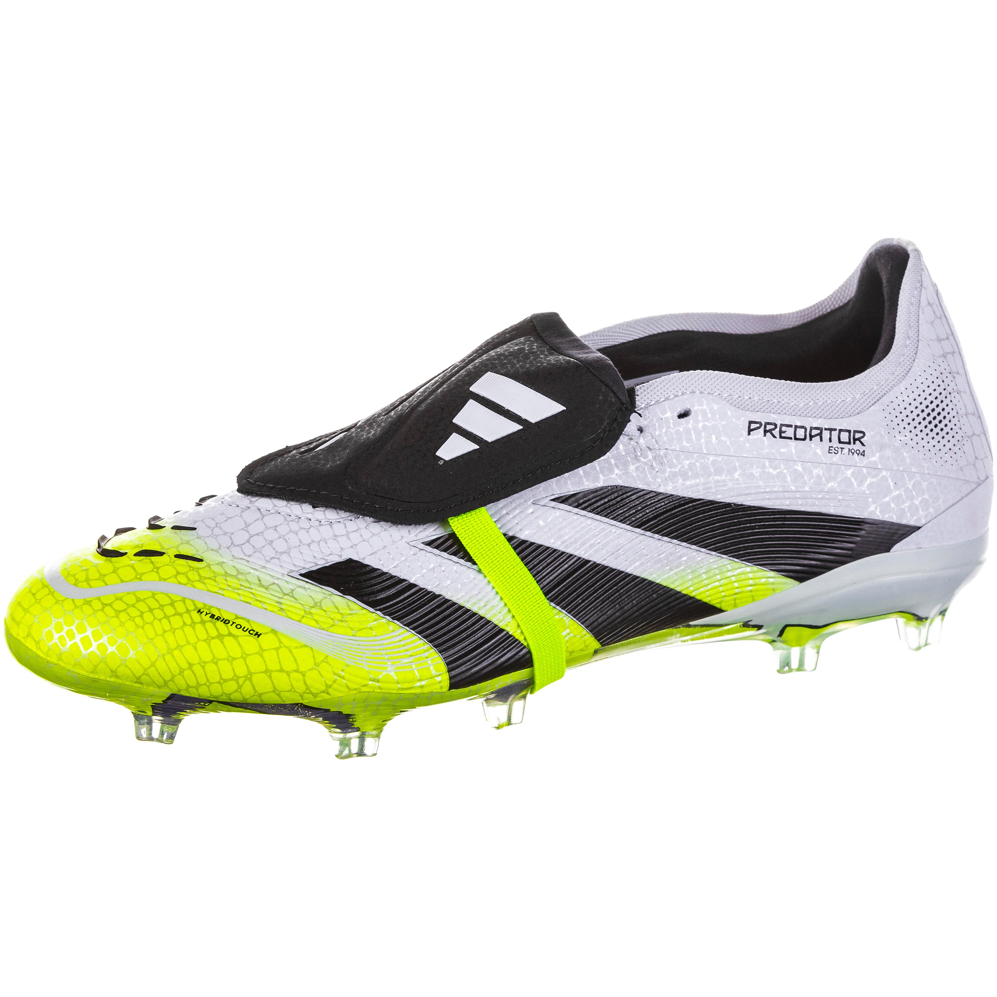 adidas PREDATOR PRO FT FG Fu&szlig;ballschuhe Herren - ftwwht-cblack-luclem